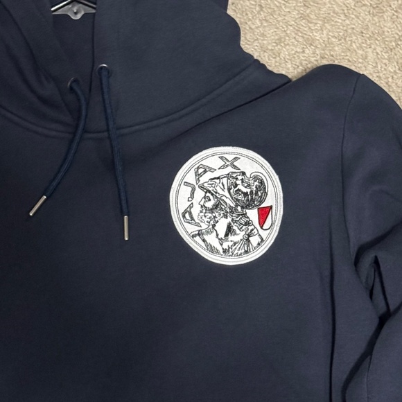 Ajax FC Johan Cruiff sweatshirt men's XL blue - Picture 2 of 5